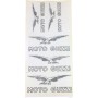 Kit 5 aquile bianco/nero "O" tonda 70.001 Kit decalcomanie8,00 € 8,00 €