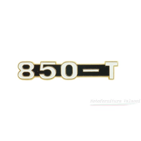 Marchio in alluminio per fianchetto laterale  "850-T"