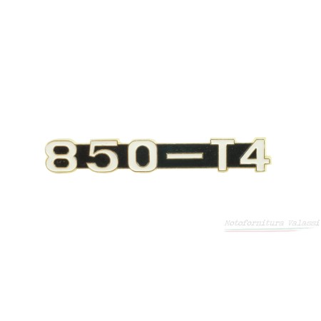 Marchio in alluminio per fianchetto laterale  "850-T4"