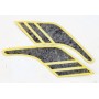 Coppia decalcomanie nere per codino V50 Monza 70.421 Decalcomanie cupolino - codino - fregi cassette8,00 € 8,00 €