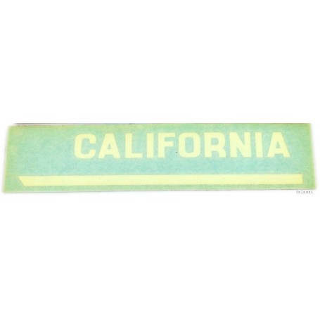 Scritta "California" per T3 bianco - nero 70.518 - 70.519 Decalcomanie scritte coperchi laterali4,00 € 4,00 €
