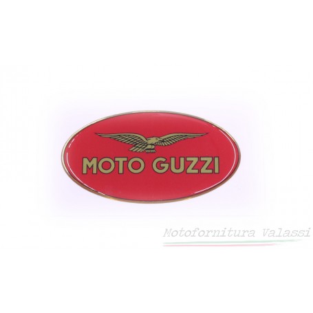 Marchio "Moto Guzzi" ovale rosso