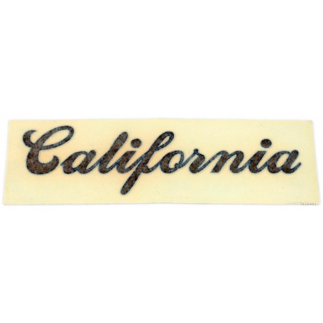Scritta "California" in corsivo 70.524 Decalcomanie scritte coperchi laterali5,50 € 5,50 €