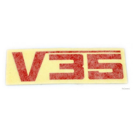Scritta "V35" per V35 TT bianco - rosso 70.550 - 70.551 Decalcomanie scritte coperchi laterali5,00 € 5,00 €