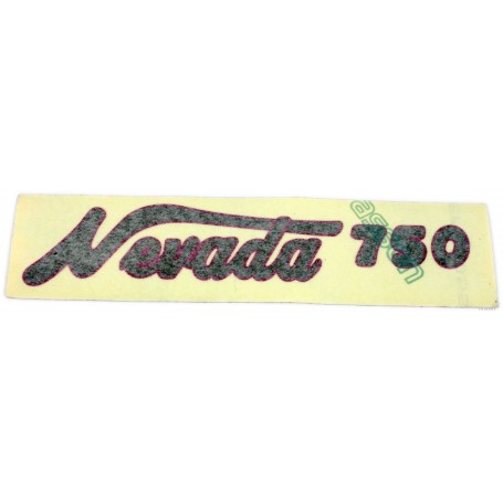 Scritta "Nevada 750" oro/rosso t.v. 70.570 - 31922065 Decalcomanie scritte coperchi laterali5,00 € 5,00 €