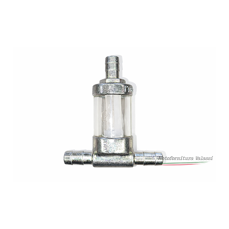 Filtrino benzina / olio a T  Ø 8mm