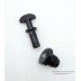 Tappo in alluminio livello olio motore 850/1000/1100/1400 - nero -