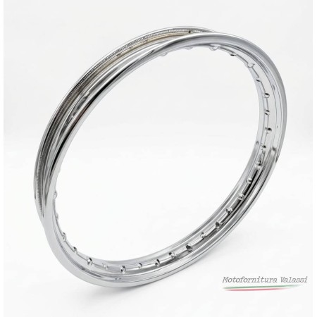 Cerchio cromato 1.5 x 16 - 32 fori DINGO