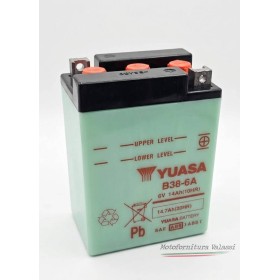 Batteria all'acido 6V - 14AH  250 / 500 / Galletto / Stornello