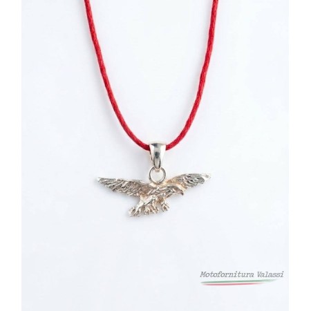 Collana aquila piccola in argento 925 Uomo/Donna